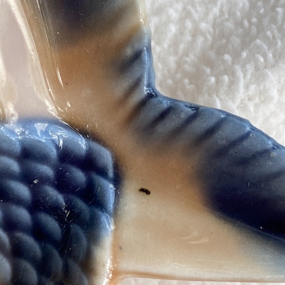 WADE PORCELAIN angel fish dish bowl whimsies salt & pepper IRELAND vintage 50-60 - Picture 3 of 3